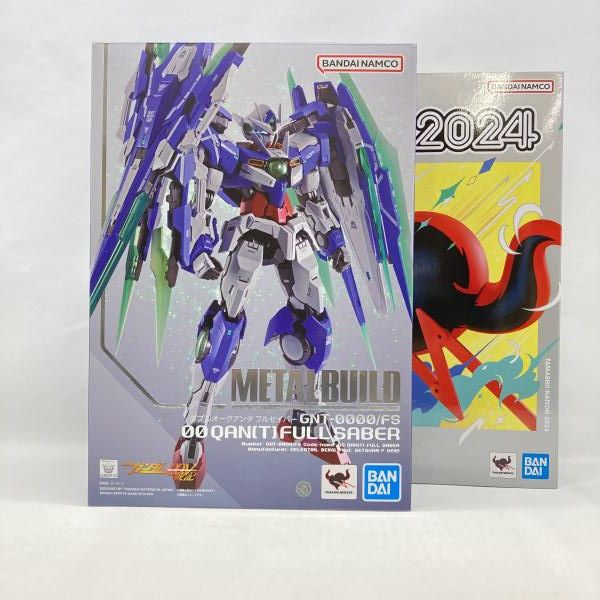 中古】バンダイ METAL BUILD ダブルオークアンタ フルセイバー 開封品