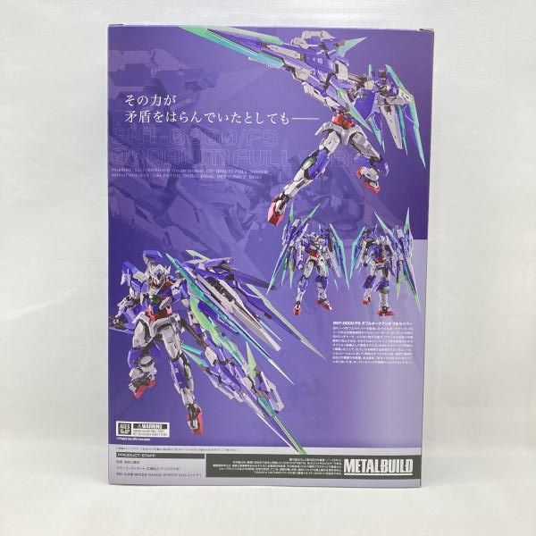 中古】バンダイ METAL BUILD ダブルオークアンタ フルセイバー 開封品