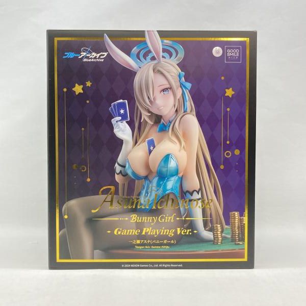 【中古】グッドスマイルアーツ上海 一之瀬アスナ(バニーガール) Game Playing Ver. 1/7 開封品 ブルーアーカイブ -Blue Archive-[97]