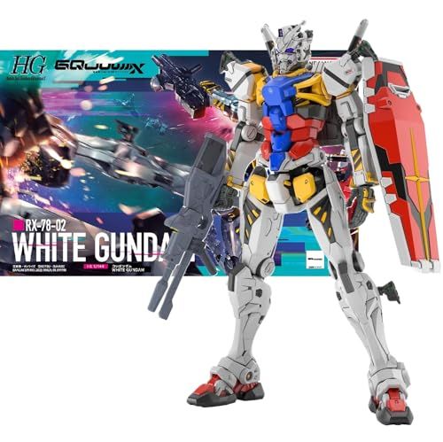 【HG】RX-78-02 白いガンダム 機動戦士Gundam GQuuuuuuX (ジークアクス) 1/144スケール 色分け済みプラモデルe b368ab3e