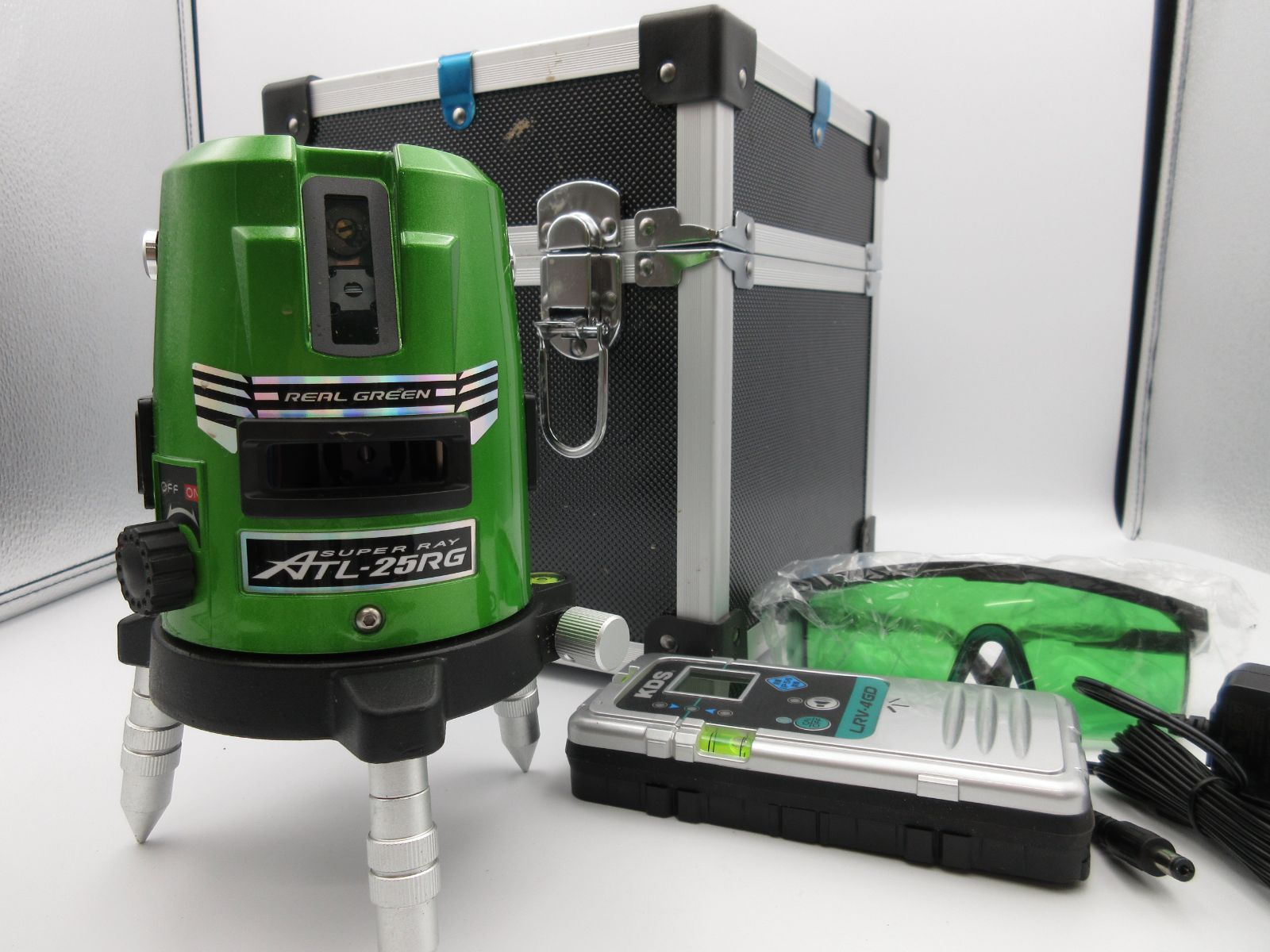 【中古】KDS ALT-25RG　グリーンレーザー　/水平　縦　受光器付き