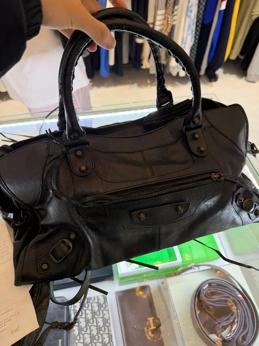 正規品 バレンシアガ モーターバッグ large₍ラージ)