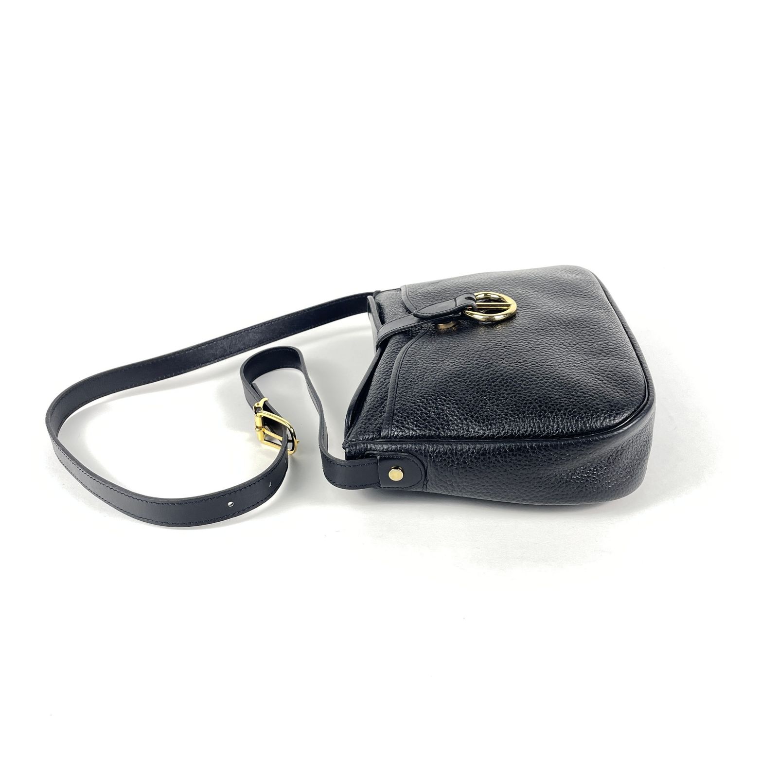 オールドモデル CHRISTIAN DIOR クリスチャンディオール シボ革 レザー 