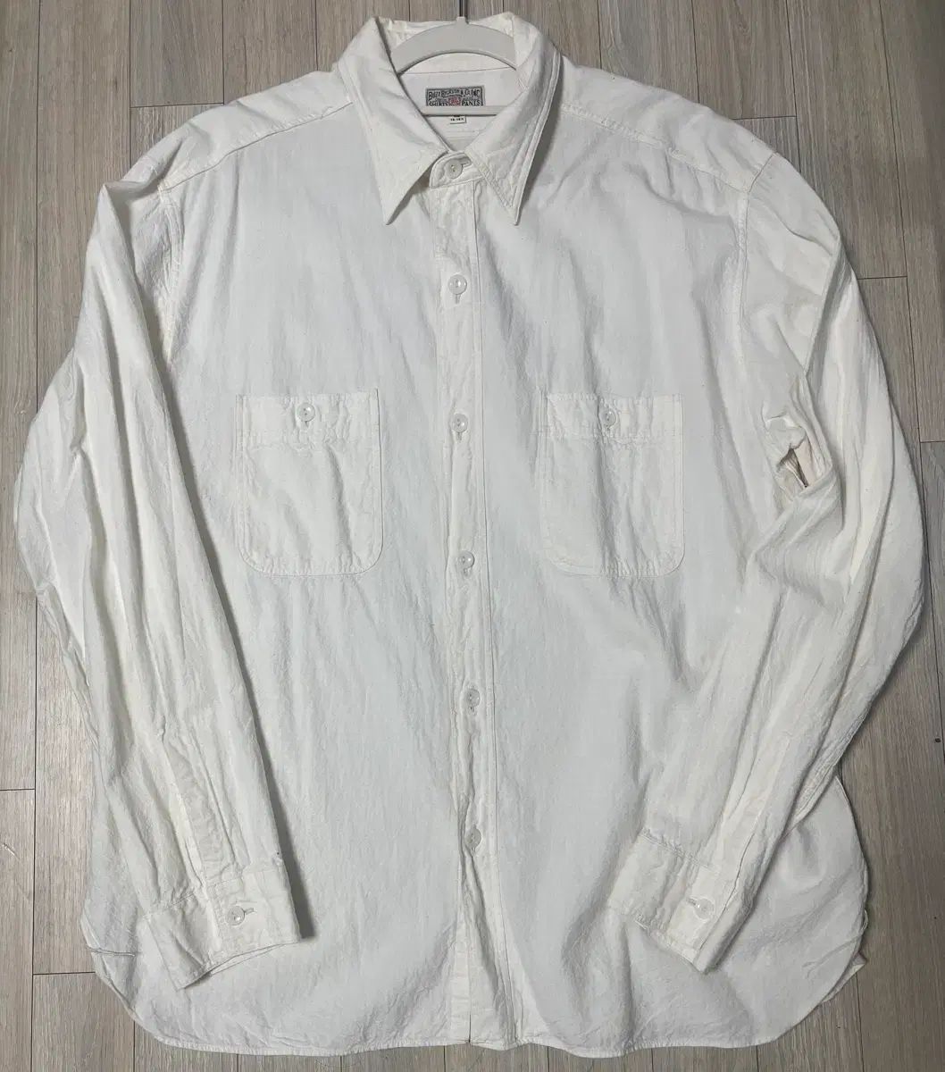 バズリクソンズ シャンブレーシャツ 白 XXL