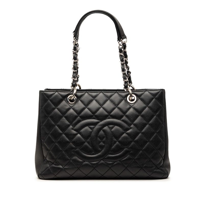 CHANEL トートバック シャネル マトラッセ ココマーク チェーントートバッグ ハンドバッグ