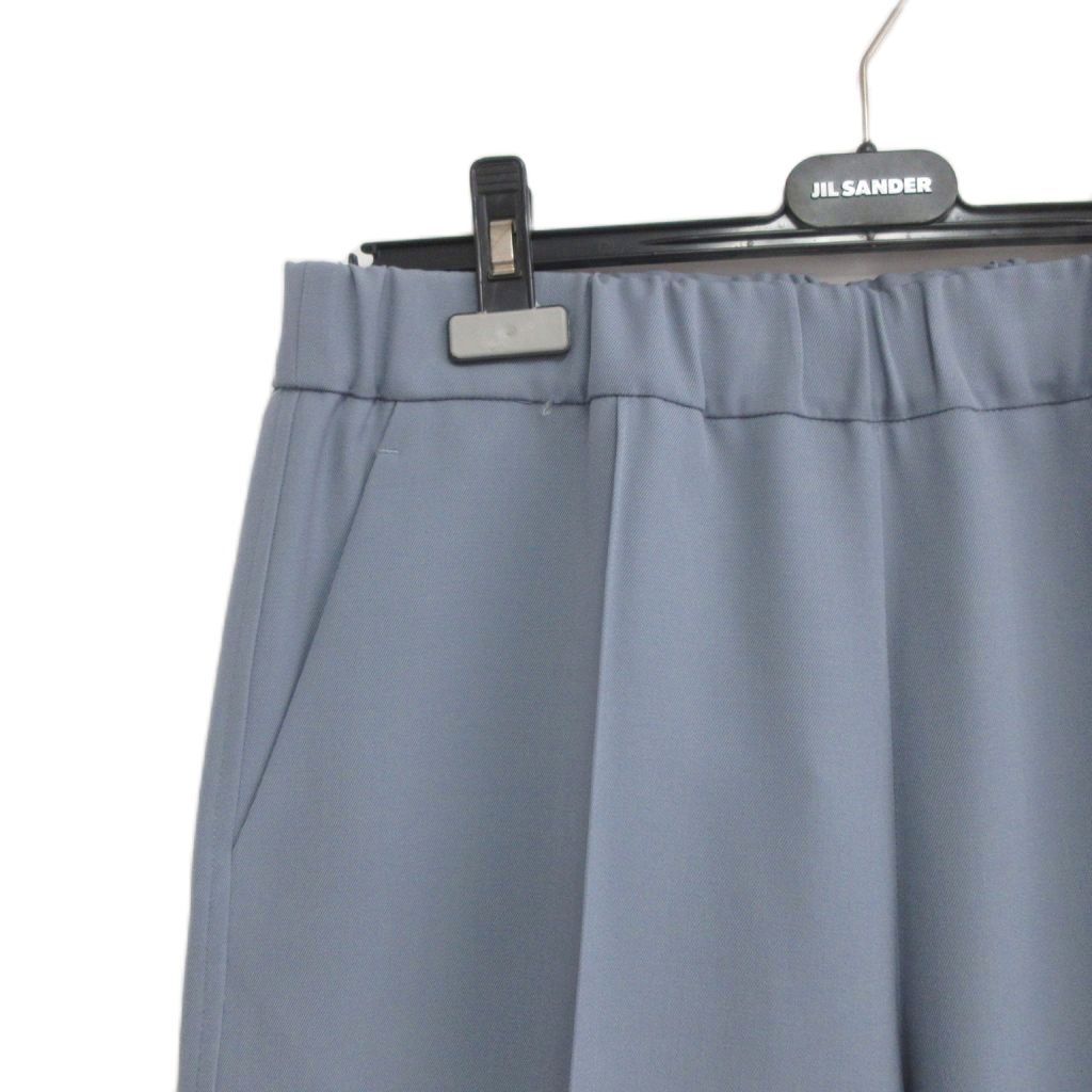 ジルサンダー JIL SANDER 美品 23SS スラックス パンツ ウール