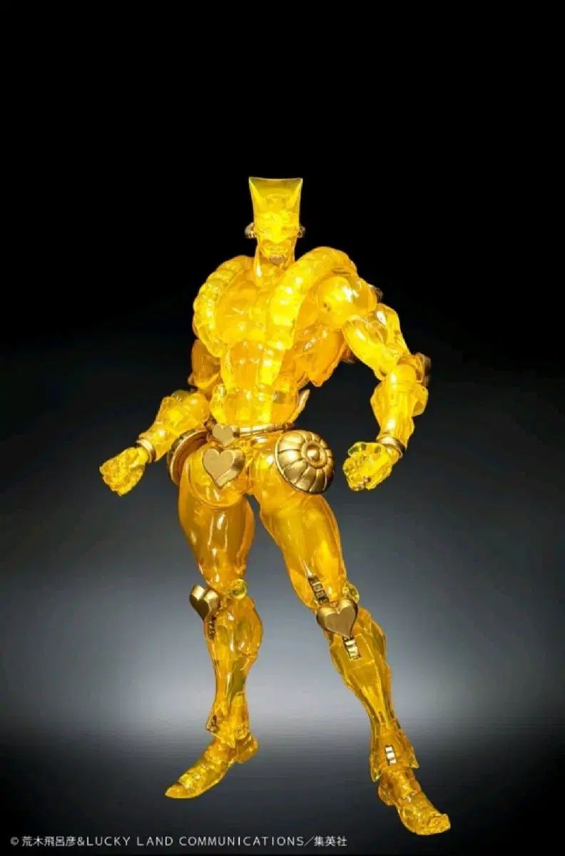 ジョジョの奇妙な冒険 超像可動 WORLD クリア GOLD WF 限定モデル