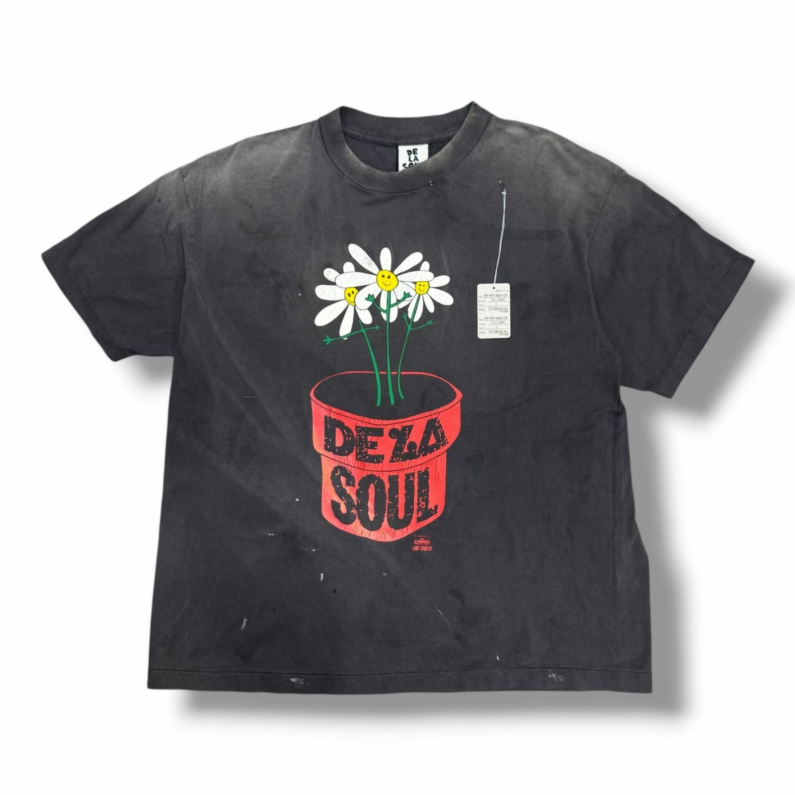 参考上代47300円 SAINT MICHAEL SS TEE DE LA SOUL デラソウルTシャツ 