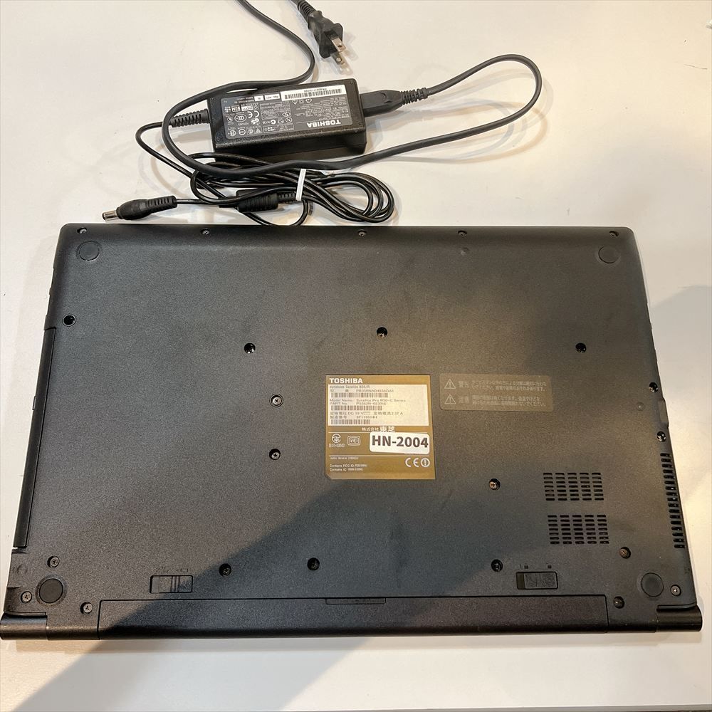 ジャンクPC】 TOSHIBA Dynabook Satellite B35/R ノートPC メモリ4GB