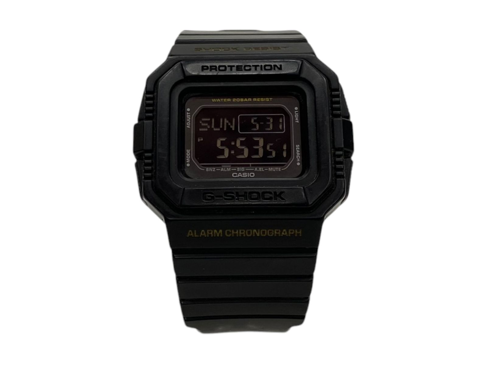 CASIO (カシオ) G-SHOCK Gショック スクエアベゼル デジタル腕時計 