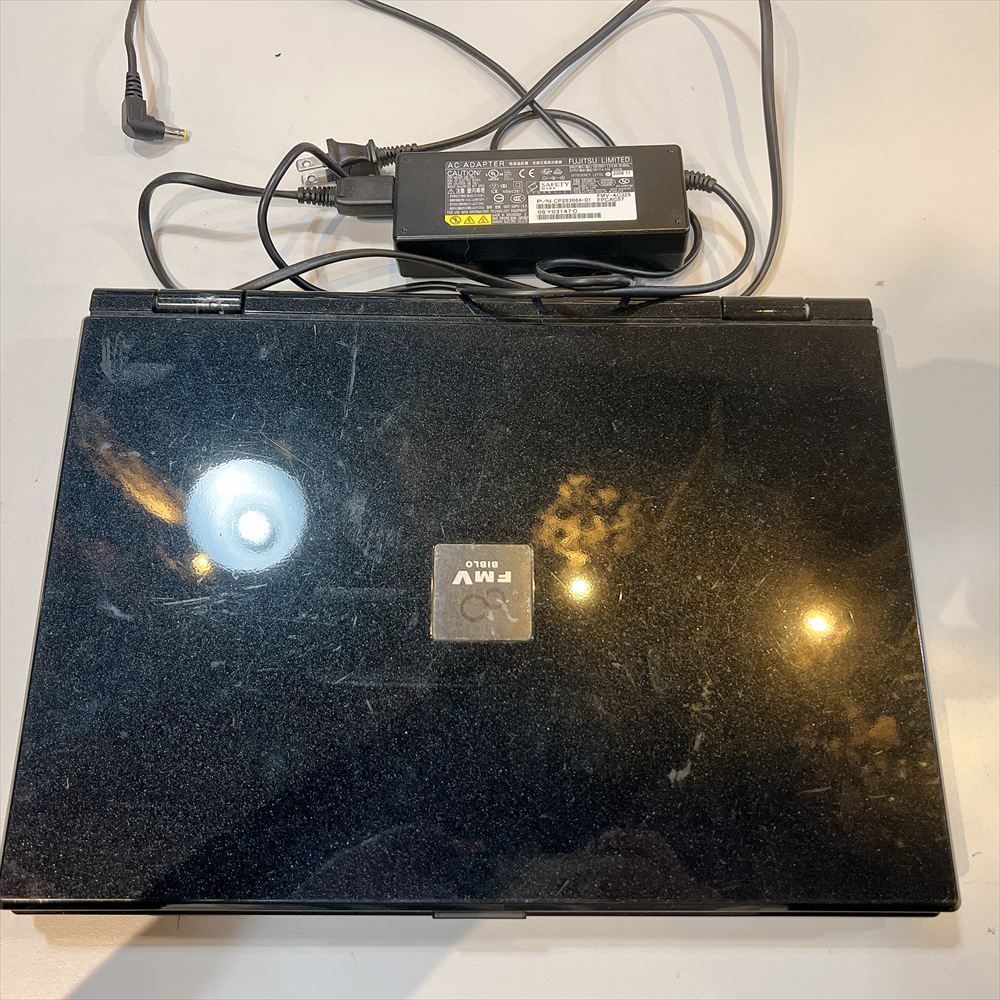 ジャンクPC】 富士通 FUJITSU BIBLO NF/B50 ノートPC メモリ2GB HDD