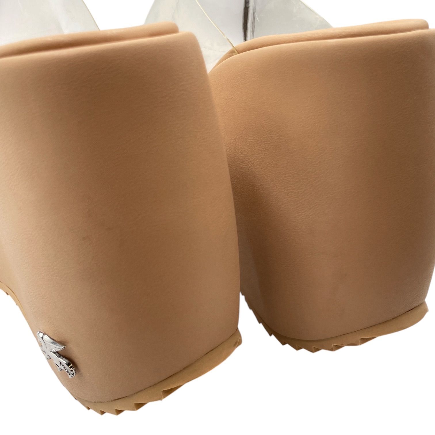 YELLO イエロ OCHER PLATFORM SANDALS プラットフォーム クリア 厚底
