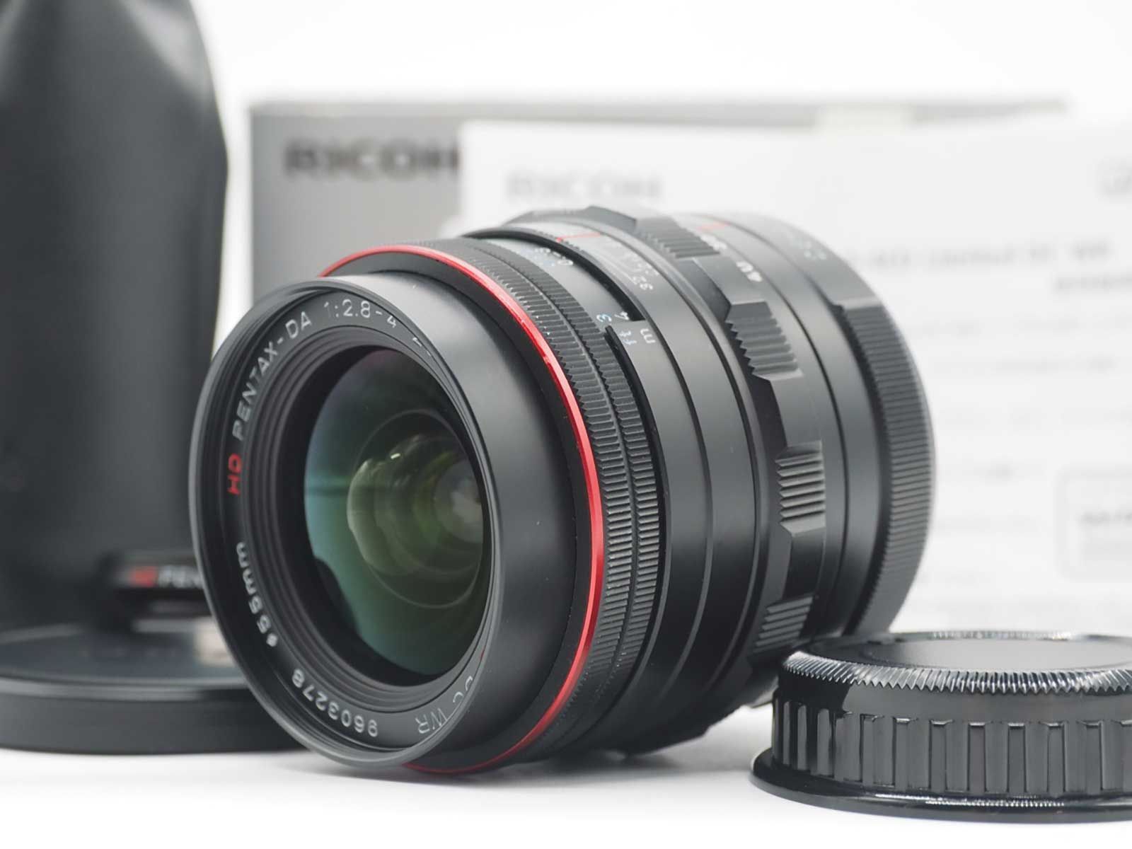 ペンタックス Pentax HD DA 20-40mm f/2.8-4 ED Limited DC WR Black 元箱 [美品] #Z6282A