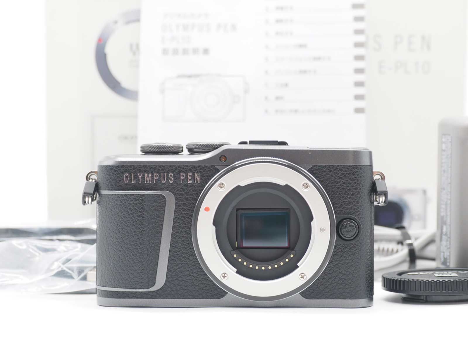 オリンパス Olympus Pen E-PL10 16.1 MP Camera Black 1220 Shots 元箱 [美品] #Z6298A