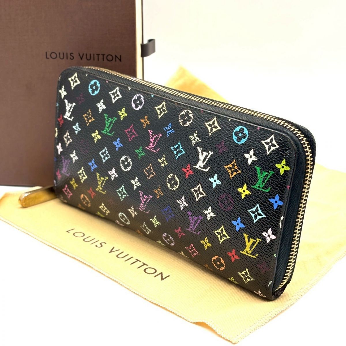 Louis Vuitton モノグラム・マルチカラー 長財布 【公式通販】