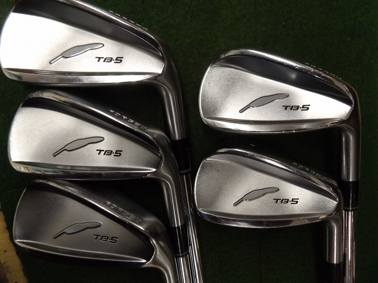 4115 TB-5 FORGED 2022 #6-PW DG EX TOUR ISSUE S200 カスタム フォーティーン アイアンセット .025071