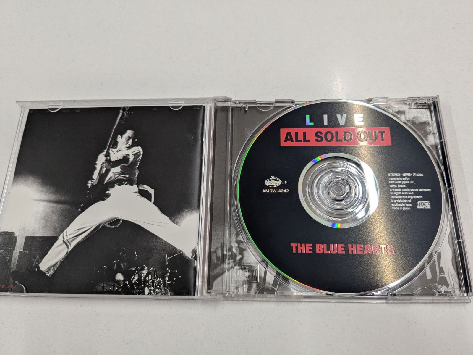 ザ・ブルーハーツ LIVE ALL SOLD OUT ライブ盤 CD 管理7M05/31 - メルカリ