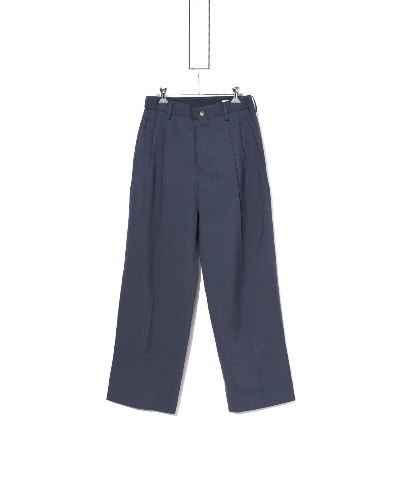 IRENISA　イレニサ　TWO TUCKS WIDE PANTS2タックワイドパンツ IH-23SS-P018-DS