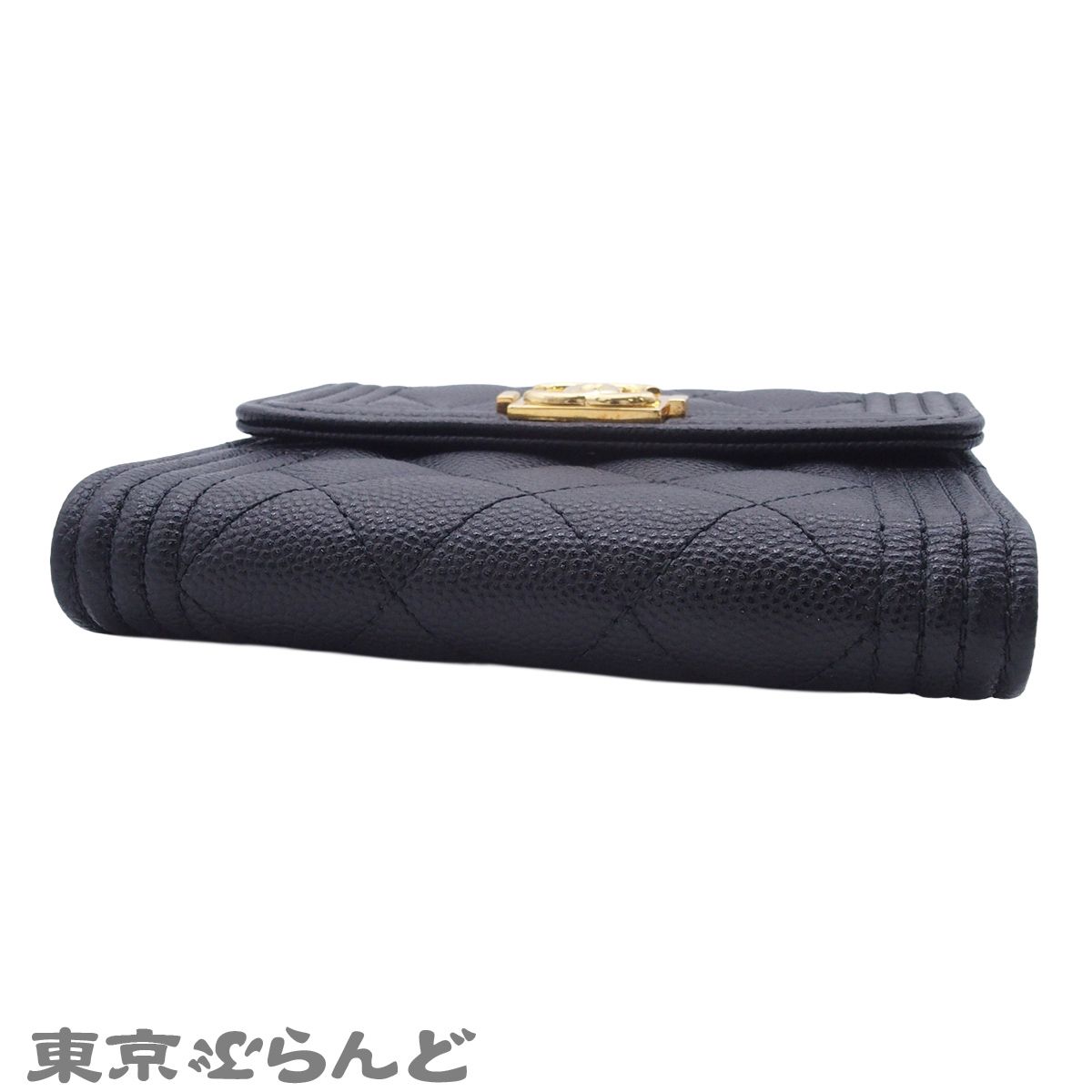シャネル CHANEL スモール フラップ ウォレット ボーイシャネル 31番台 