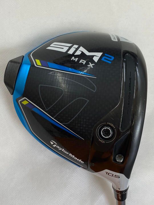 テーラーメイド　SIM2 MAX　10.5度　TourAD　UB６S　Sフレックス　ドライバー　中古　ゴルフドゥ！倉敷笹沖店【最短即日発送】