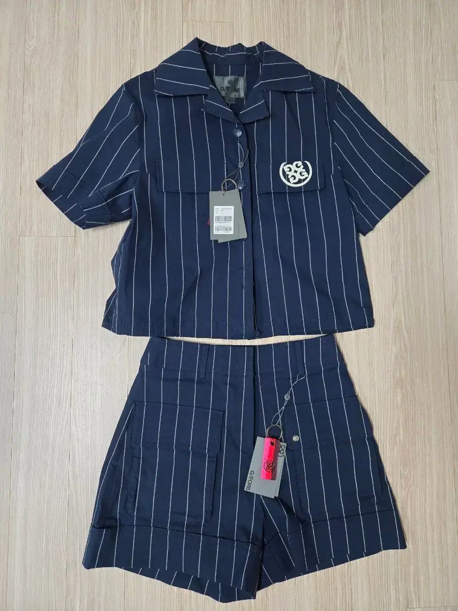 G FORE ストライプ セットアップ