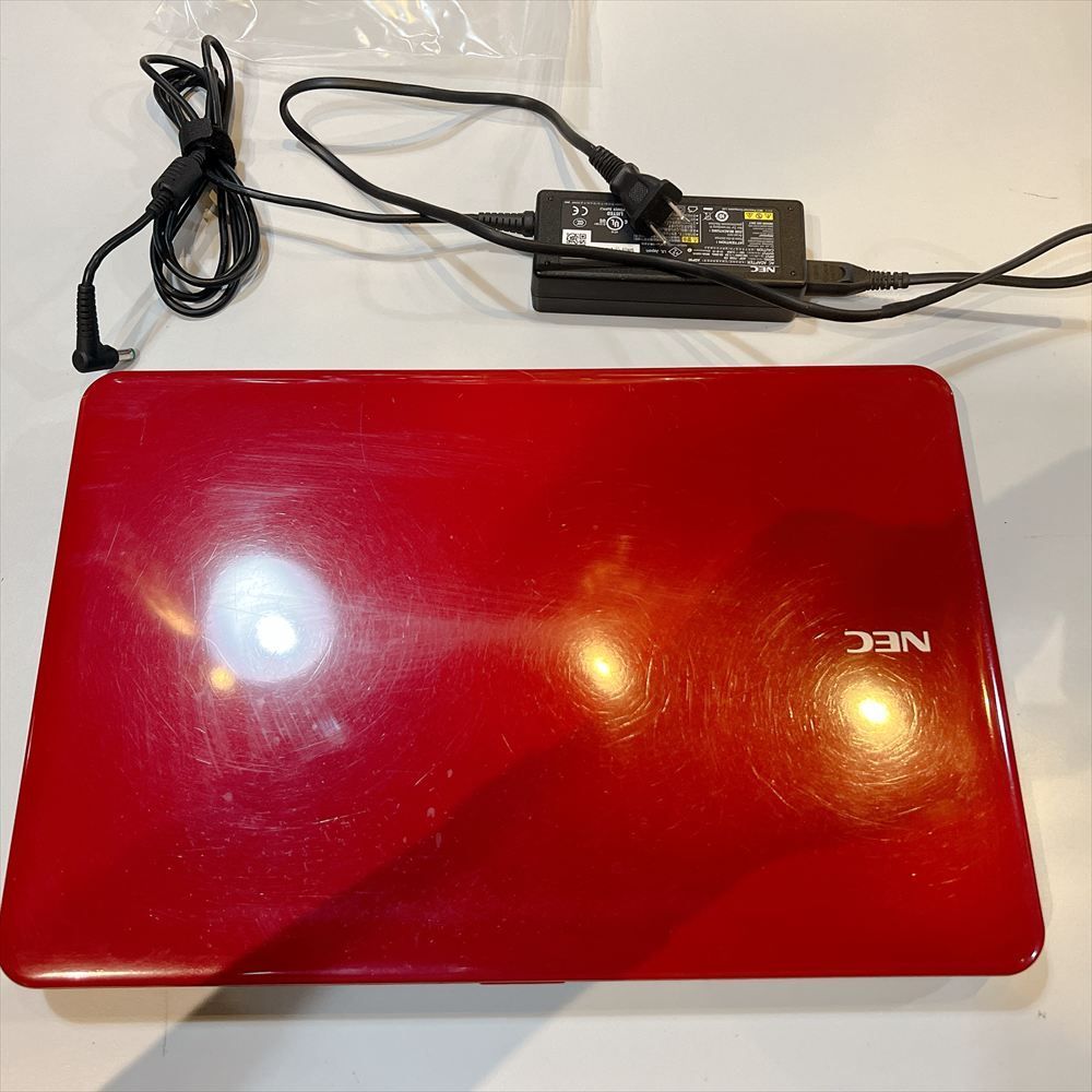 ジャンクPC】 NEC Lavie LS150/CS1JP ノートPC メモリ4GB HDDなし HJ
