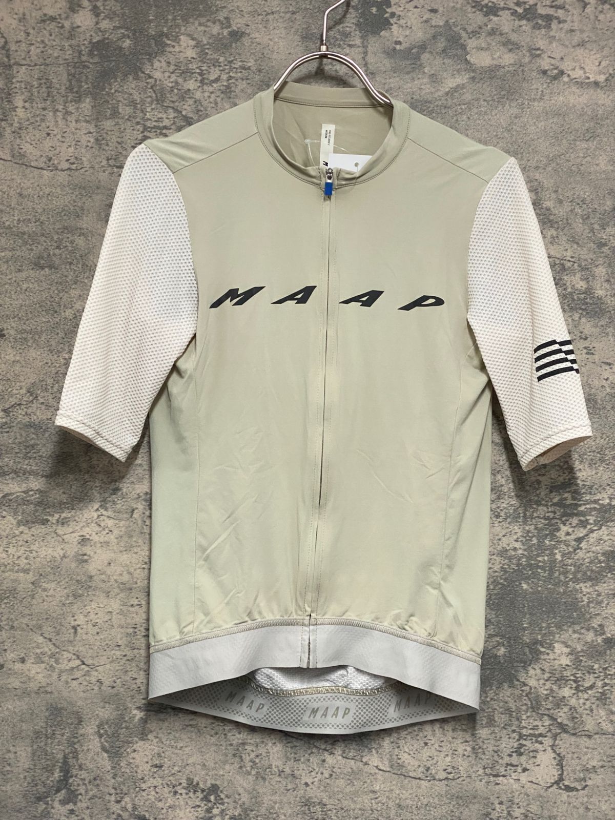 KE864 マープ MAAP PRO FIT JERSEY 半袖 サイクルジャージ グレー M