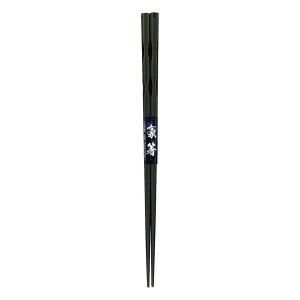 【新品・5営業日で発送】アオバ(Aoba) 【箸】 太目 風樹 黒 23.0cm 木製 キッチンツール 食器 箸 (a06344970112259008)【入数:10】