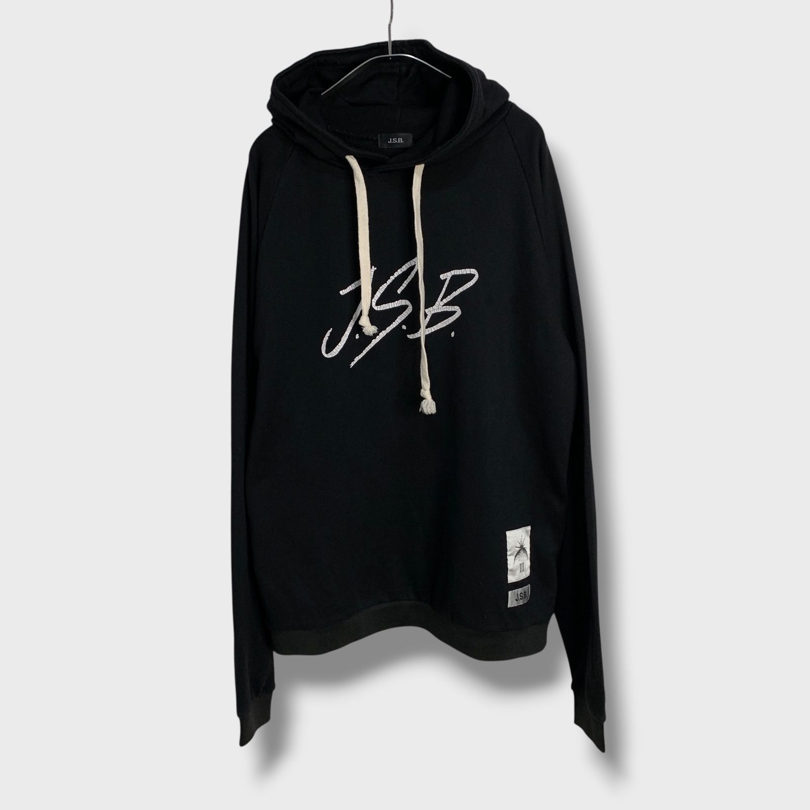 J.S.B スウェットセットアップ　Tシャツ　パーカー　スウェット　三代目 JSB☆3代目JSOULBROTHERS☆スウェットパーカー☆L☆黒☆E26M - メルカリ