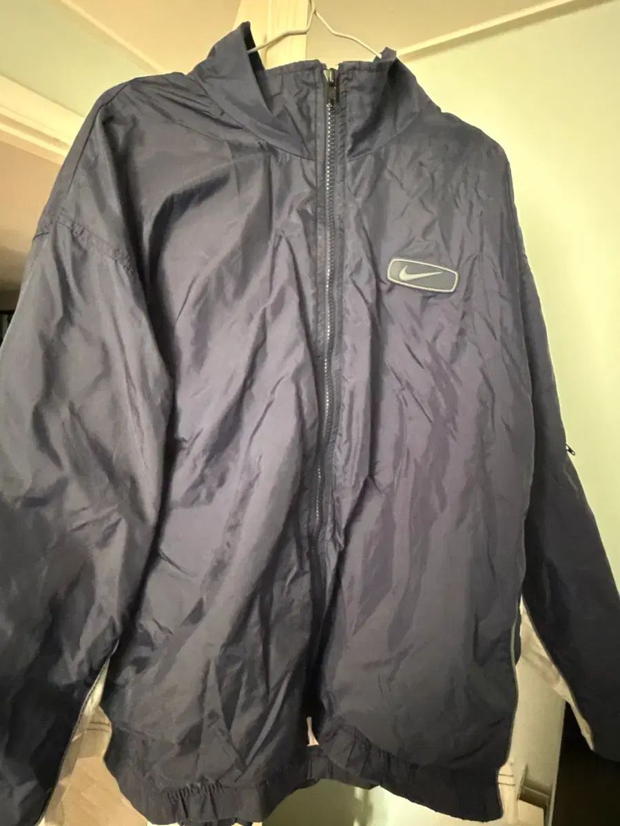 1990年代 ヴィンテージ NIKE ウィンドブレーカー ネイビー色 出品