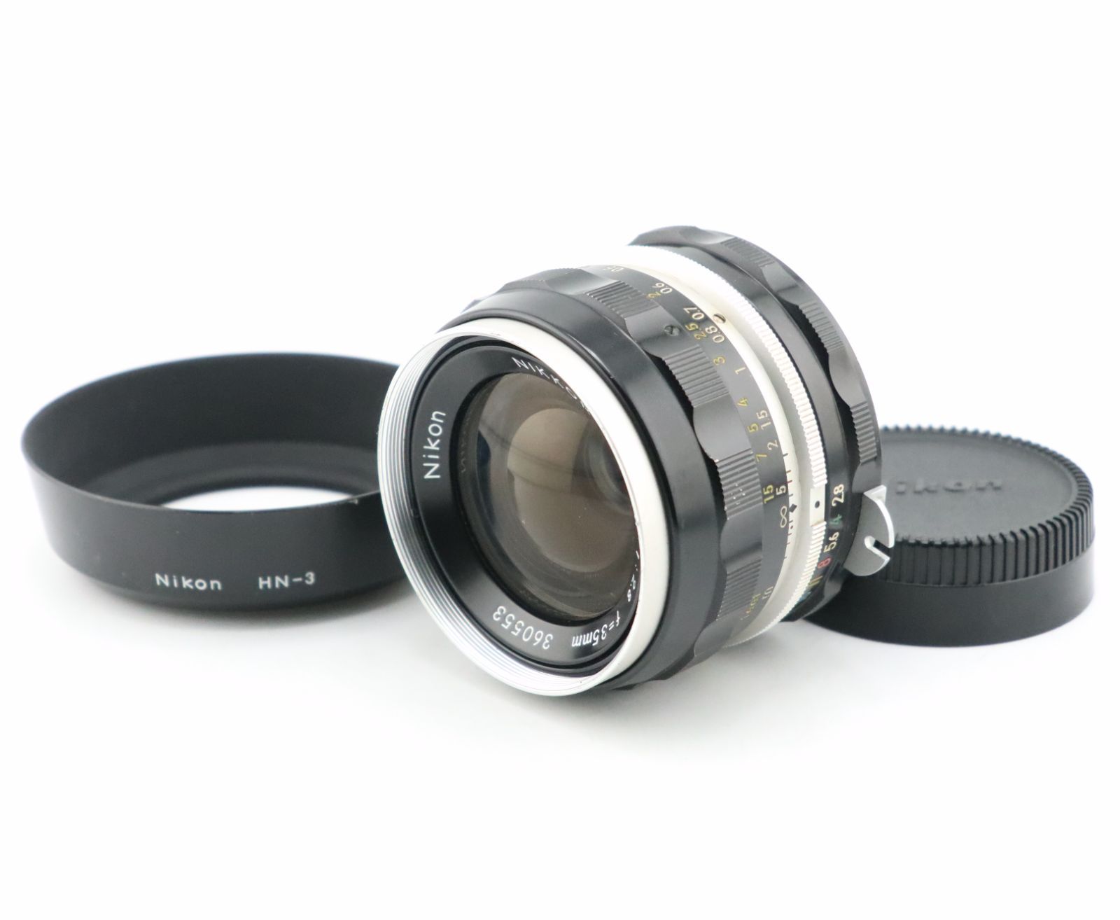 ★美品★﻿ニコン NIKON NIKKOR-S Auto 35mm F2.8 非Ai★　I0530＃5069