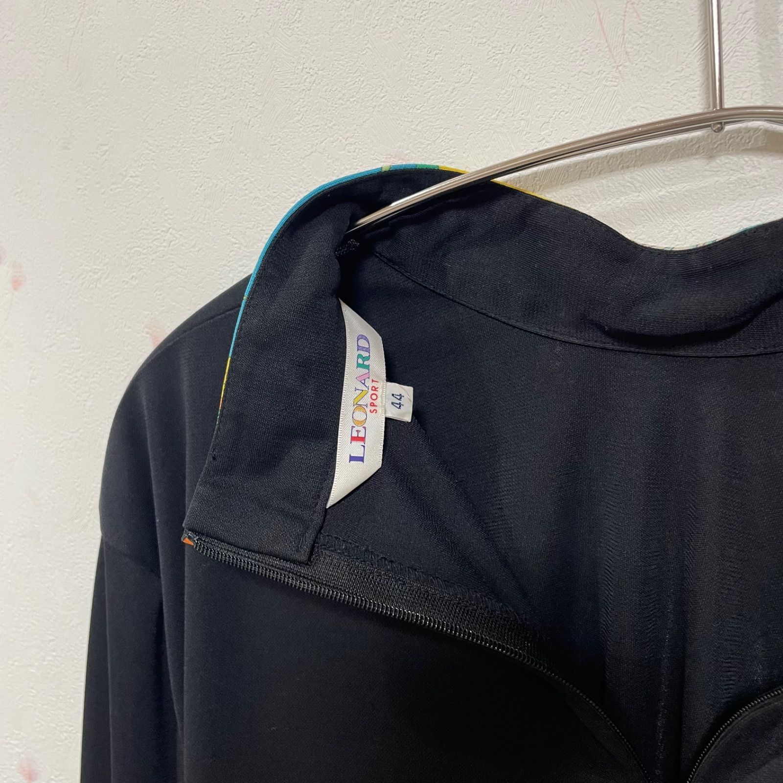 レオナールスポーツ LEONARD SPORT ハーフジップ カットソー 44 XL