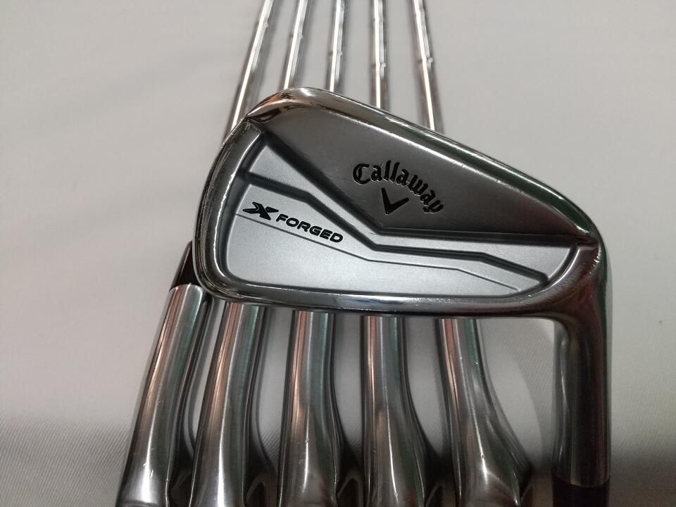 キャロウェイ　X FORGED 2024　ダイナミックゴールド MID 115　S200フレックス　アイアンセット　中古　ゴルフドゥ！山口防府店【最短即日発送】