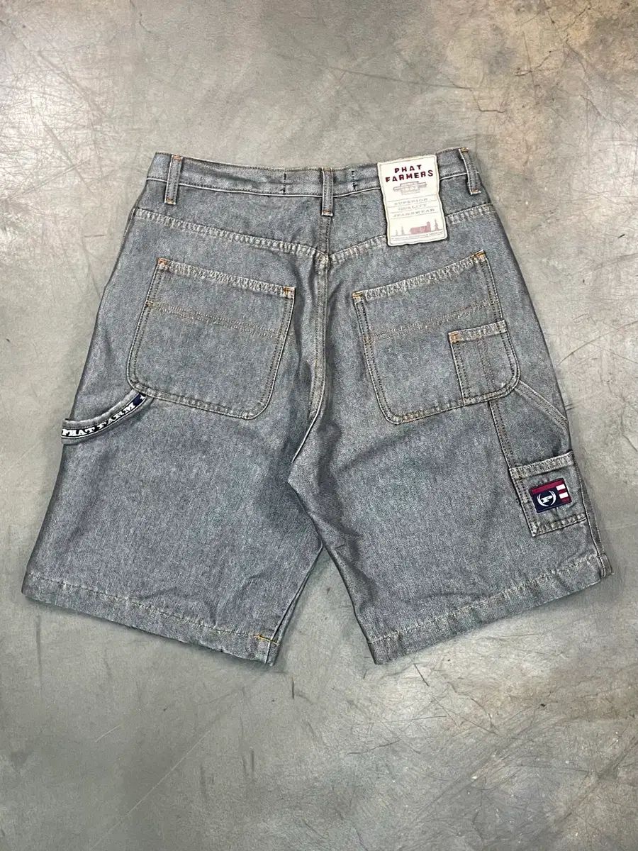 ファットファム カーペンター デニム バミューダ パンツ