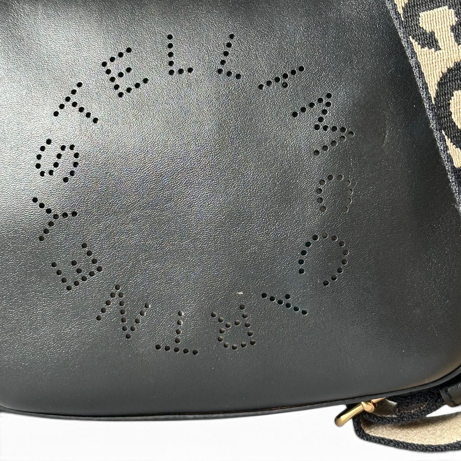 美品】ステラマッカートニー カメラバッグ ショルダーバッグ 黒 Stella