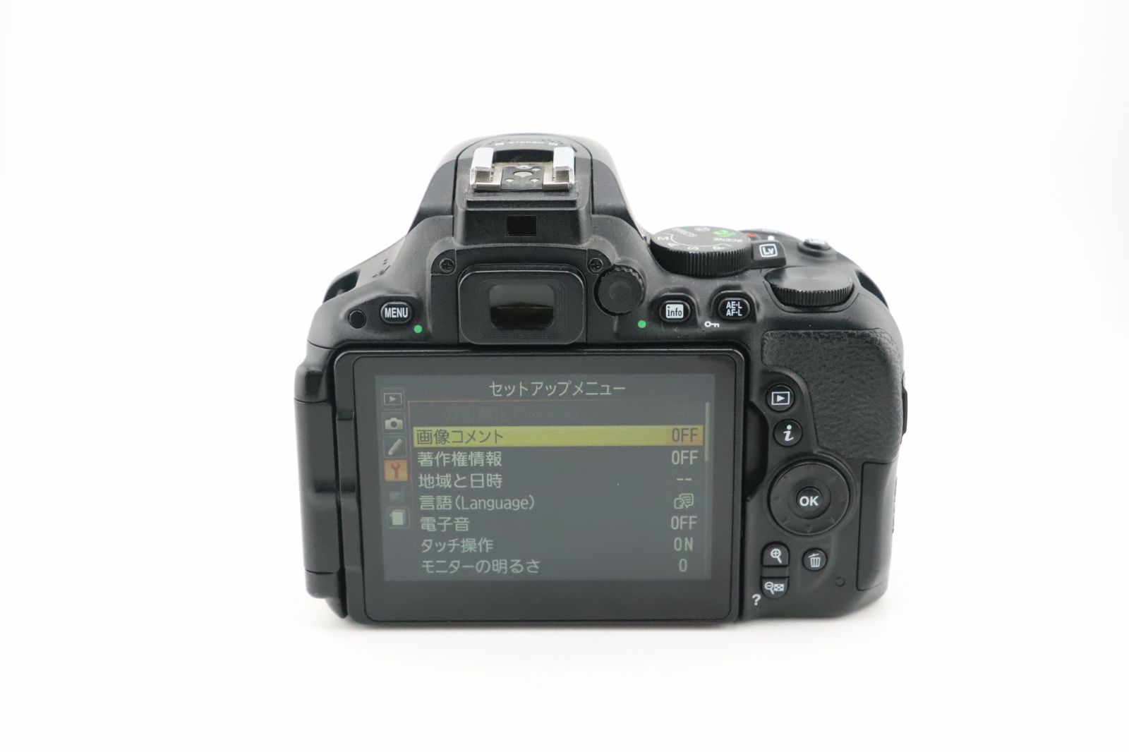 ☆極上品☆ショット数:34,295枚☆ニコン NIKON D5500 ボディ充電器付