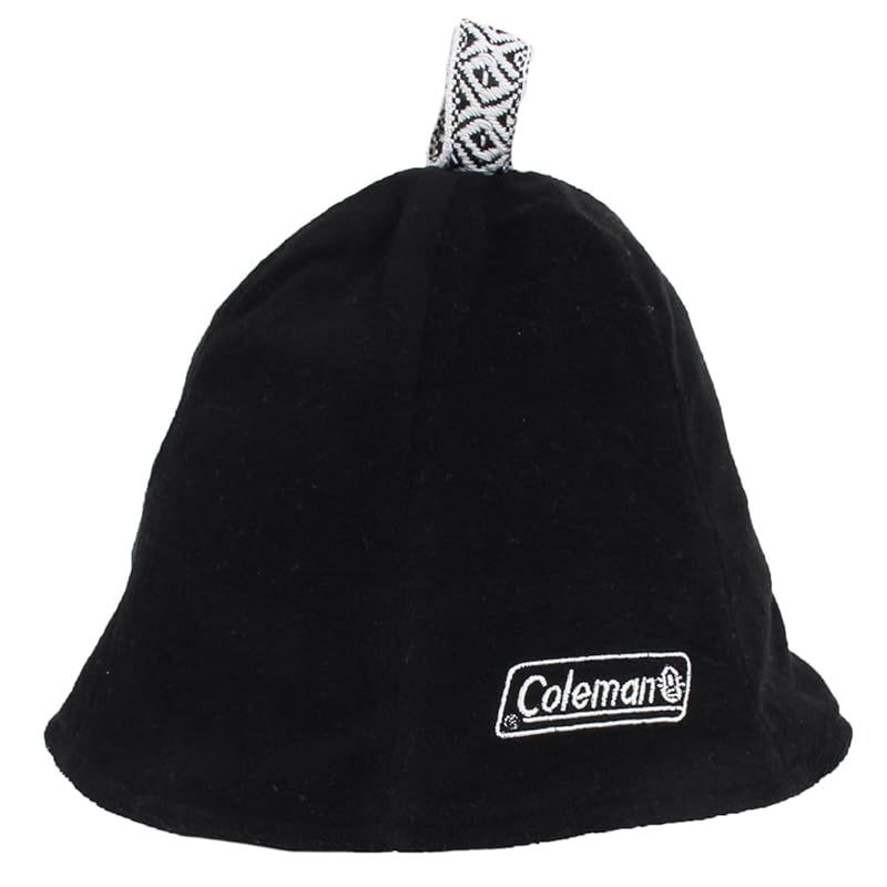 【新品】 Coleman サウナハット 187-0183 ブラック