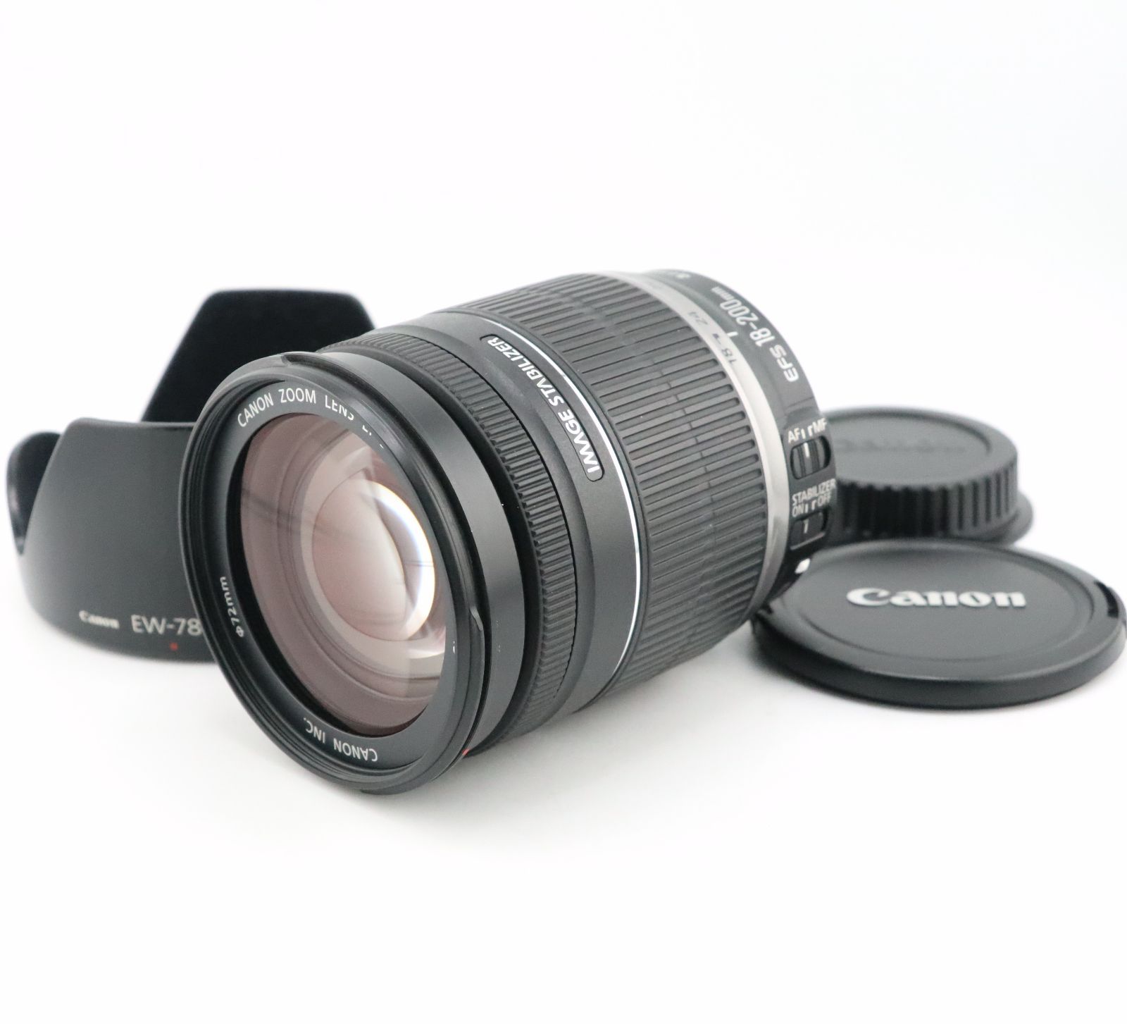 ☆極上品☆キヤノン CANON EF-S 18-200mm F3.5-5.6 IS﻿☆ I0598＃5083 