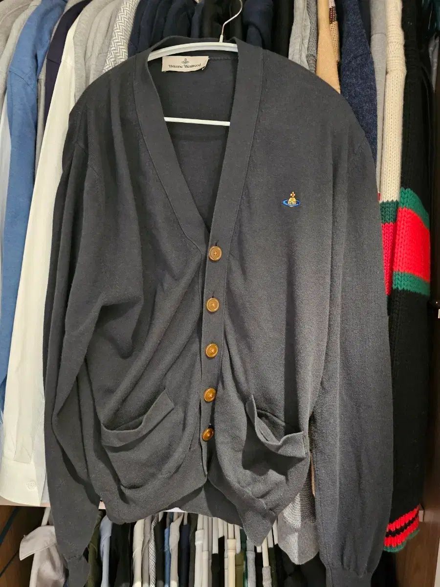 Vivienne Westwood ヴィヴィアン・ウエストウッド カーディガン ブラック xl