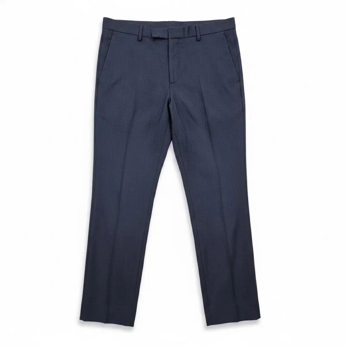 SYSTEM homme スリムフィット ネイビー スラックス トールレニョ