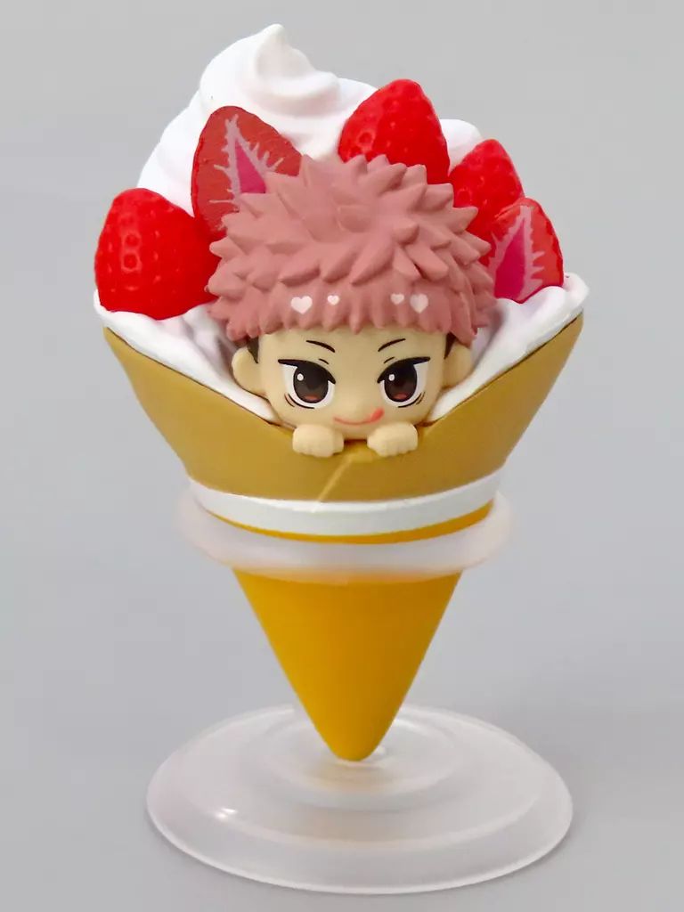 【中古】キーホルダー 虎杖悠仁 「呪術廻戦 ぷにとっぷ くれーぷりーあそーと マスコット(スタンド付き)」 - 駿河屋メルカリ店