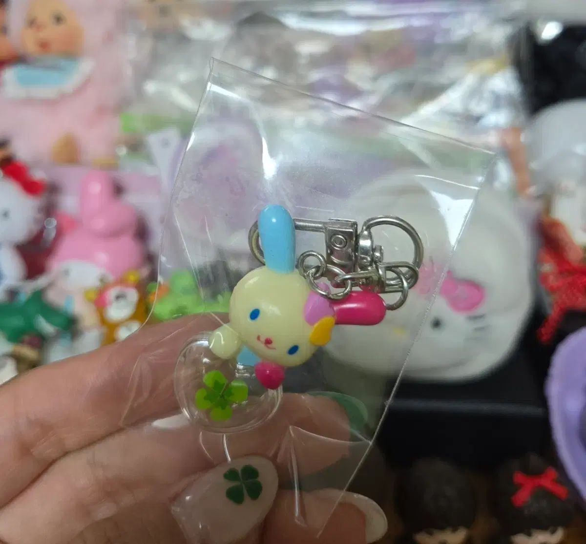 サンリオ ウサハナ 古典 キーホルダー