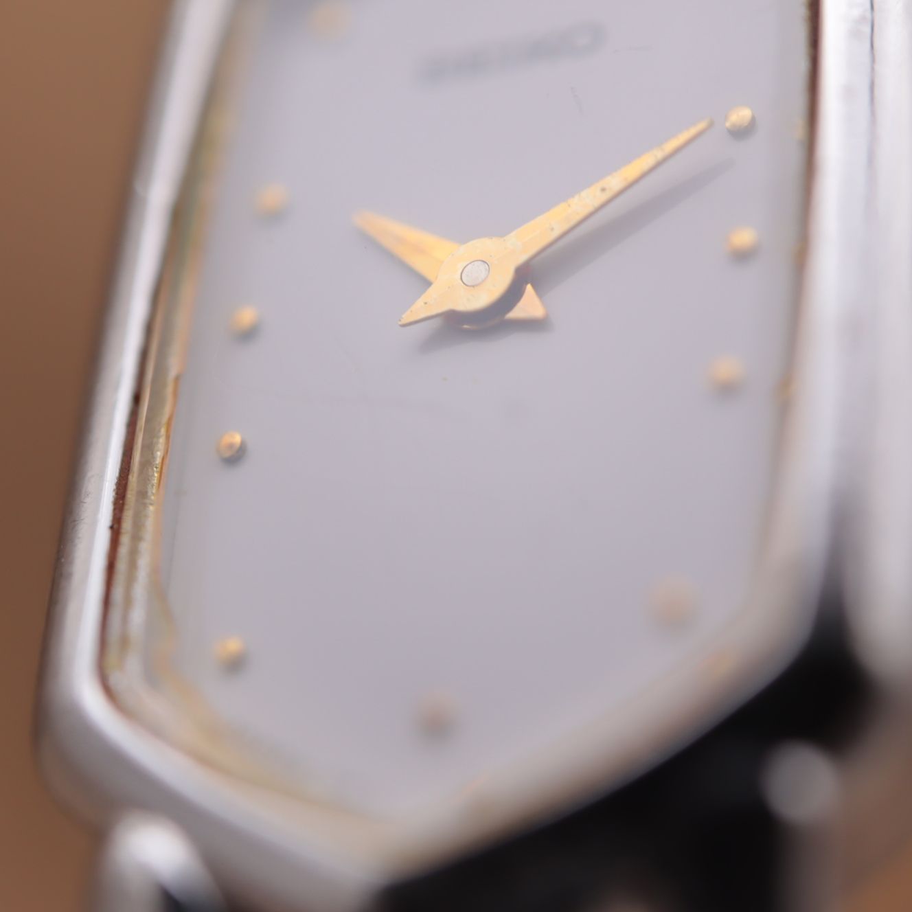 セイコー 2E20-5360 SEIKO クォーツ チェーン ヘキサゴン レディース