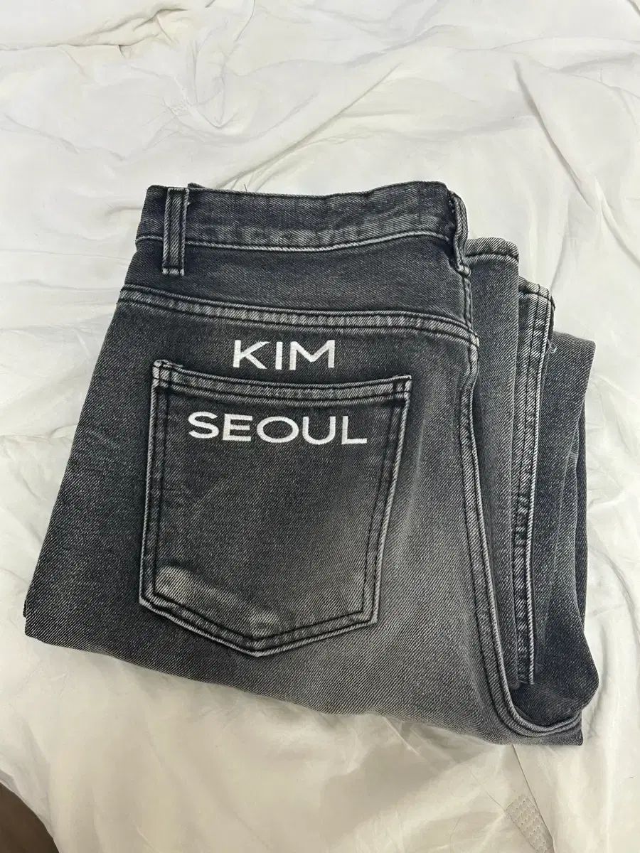 キム ソウル 777 DOMINGO BLACK JEANS