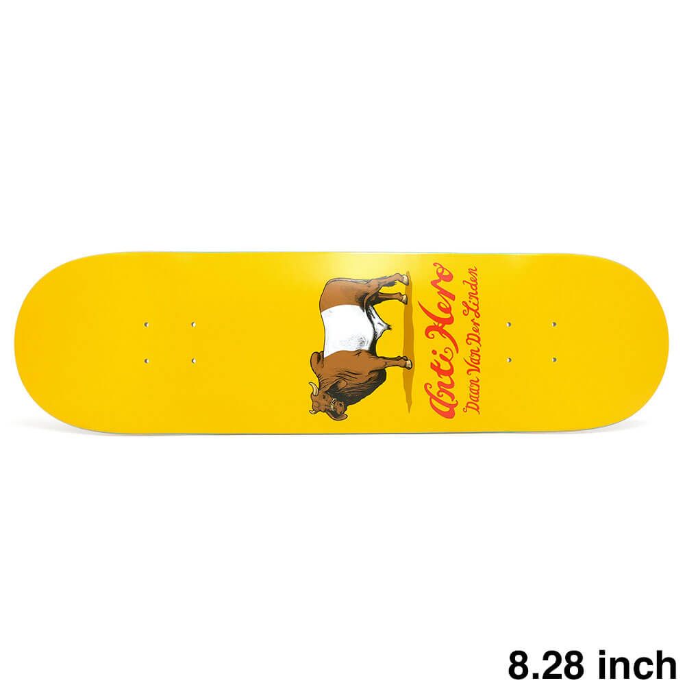 ANTIHERO DECK アンチヒーロー デッキ DAAN VAN DER LINDEN DUTCH BELTED 8.28　スケートボード スケボー
