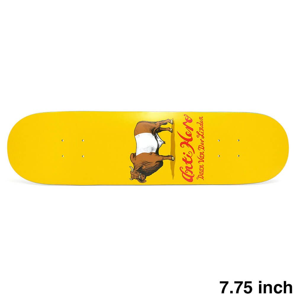 ANTIHERO DECK アンチヒーロー デッキ DAAN VAN DER LINDEN DUTCH BELTED 7.75　スケートボード スケボー