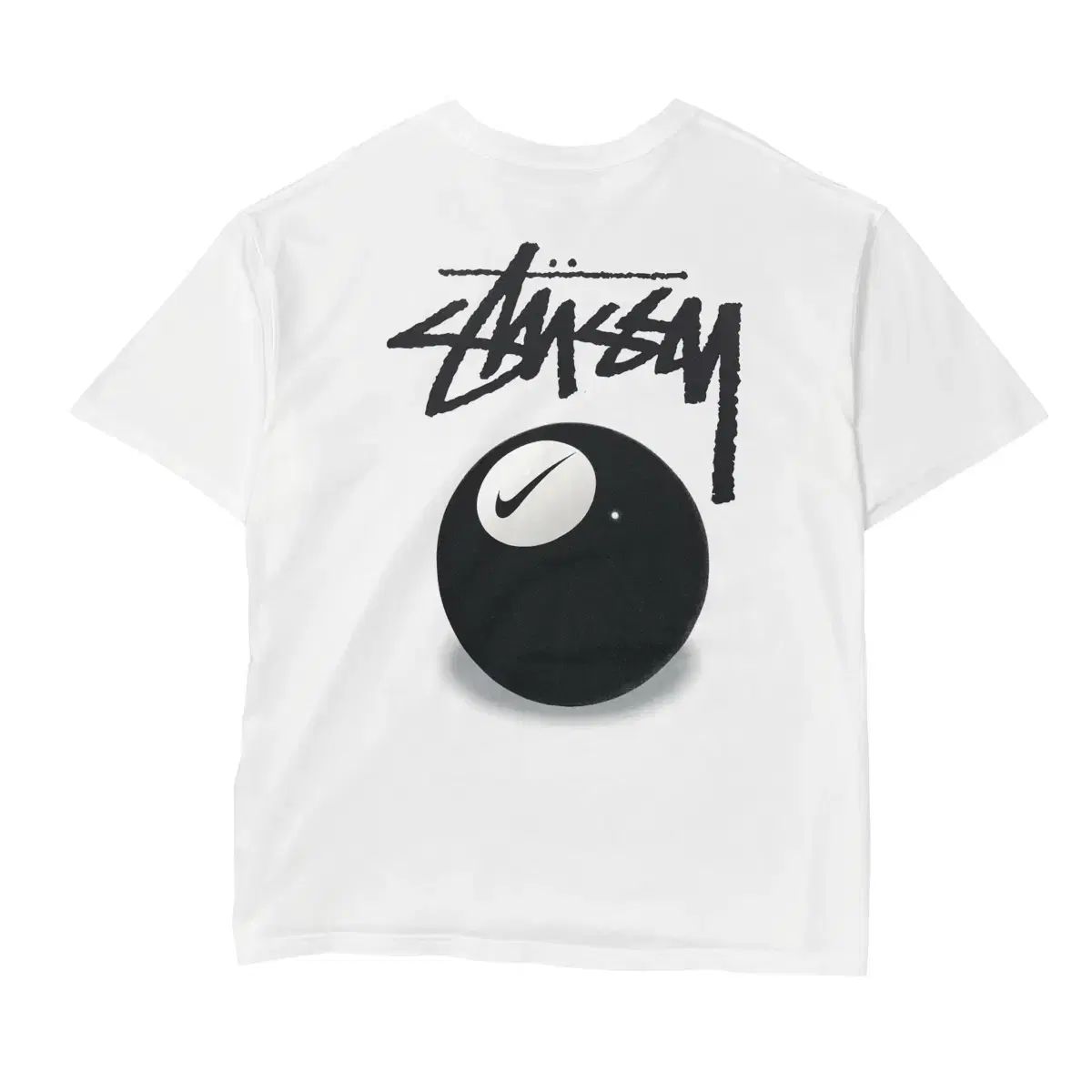 (XXL) NIKE × STUSSY 8ボール Tシャツ 白