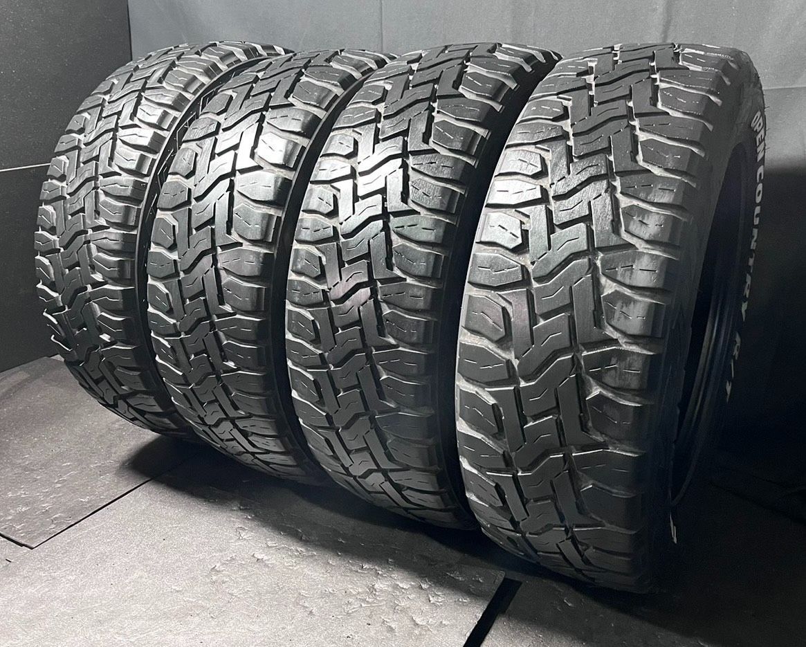 2022/2020年製 約6.7~8.7mm トーヨータイヤ TOYO TIRES オープンカントリー OPEN COUNTRY R/T 215/65R16C 4本 h_2251