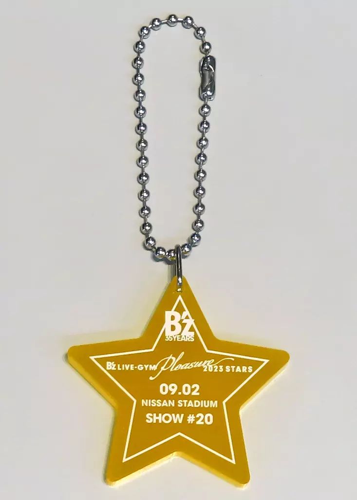 中古】キーホルダー B'z 会場限定チャーム(0902) 「B'z LIVE-GYM