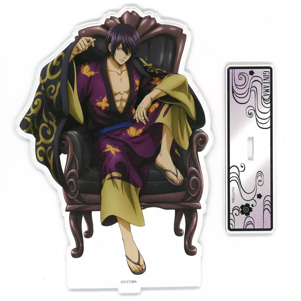 【中古】アクリルスタンド・アクリルパネル 高杉晋助 アクリルスタンド 「銀魂わーるど ～かっこつけていられるのは最初だけ～」